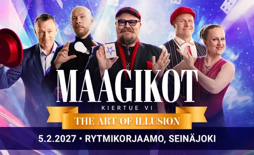 Maagikot 6 – The Art of Illusion – Rytmikorjaamo, Seinäjoki
