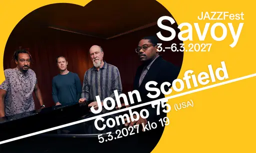 John Scofield Combo 75 – Savoy JAZZFest 2027 – Savoy-teatteri, Helsinki