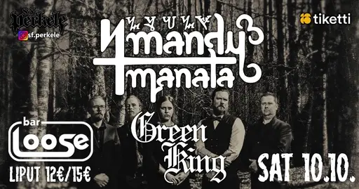 SF Perkele Presents: Mandy Manala, Green King – Bar Loose, Helsinki