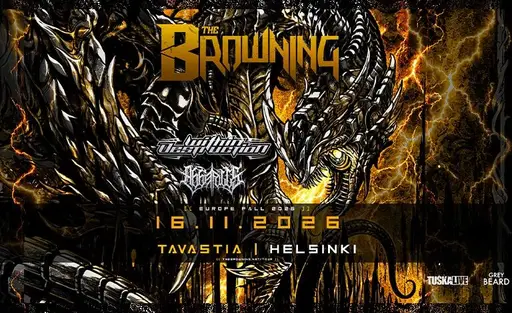 The Browning, Within Destruction, Abbie Falls – Tavastia, Helsinki