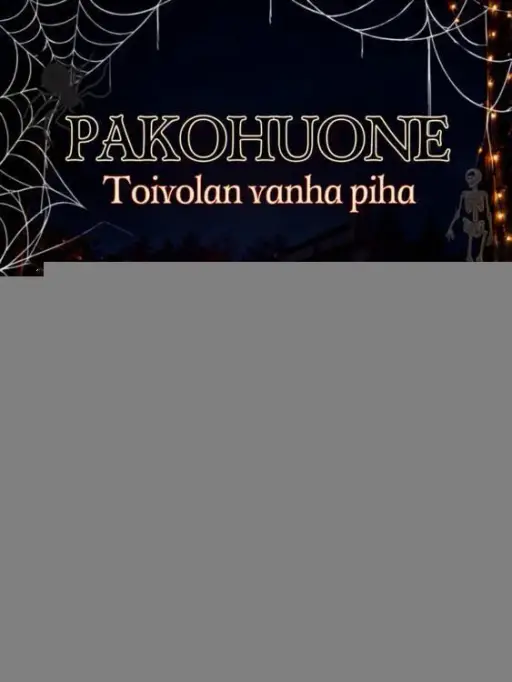 Pakohuone: Kellarin murha – Toivolan Vanha Piha, Jyväskylä