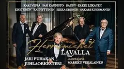 Herrasmiehet lavalla (Madetojan sali) – Oulun Musiikkikeskus, Oulu