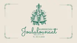 Joululounaat Kummisedässä – Ravintola Kummisetä, Kuopio