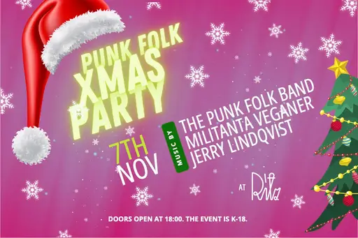 Punk Folk Xmas – The 4TH Edition! – Ritz, Vaasa