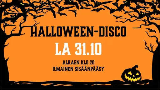 Halloween-Disco || Winston Live, Pori – Winston, Pori