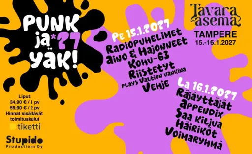 Punk & Yäk – Tavara-asema, Tampere