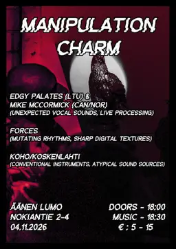 / Manipulation Charm – Äänen Lumo / Toinen Kerros, Helsinki