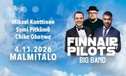 Finnair Pilots’ Big Band feat Suomen Rat Pack goes Las Vegas – Malmitalo, Helsinki