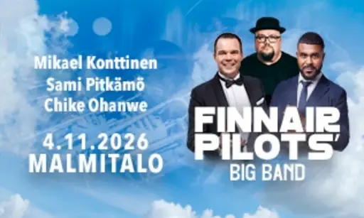 Finnair Pilots’ Big Band feat Suomen Rat Pack goes Las Vegas – Malmitalo, Helsinki