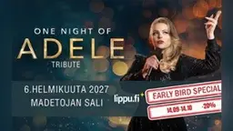 One night of Adele Tribute (Madetojan sali) – Oulun Musiikkikeskus, Oulu