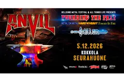Anvil - Pounding the Past Finnish Tour – Hotel Seurahuone, Kokkola