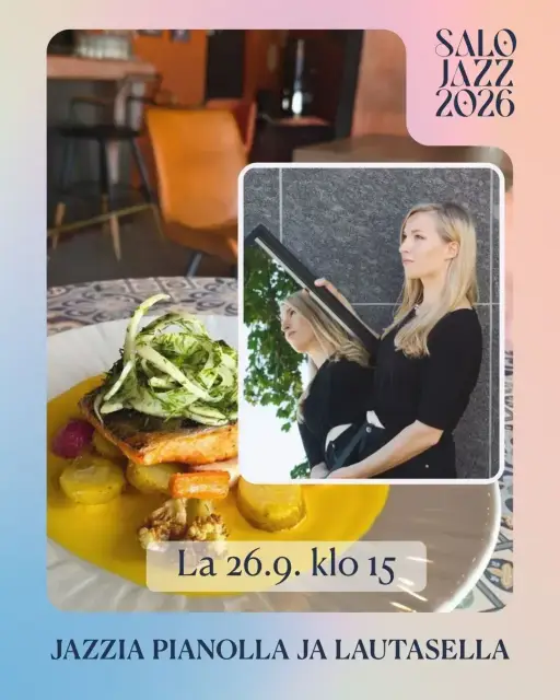 Jazzia pianolla & lautasella – Ravintola Musine, Salo