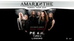 Amaranthe (SE) W/ Self Deception & Ankor – Logomo, Turku