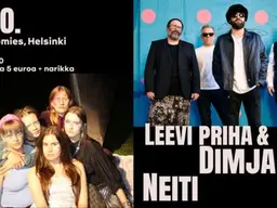 Leevi Priha & Dimjami + Neiti – Lepakkomies, Helsinki