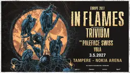 In Flames – European Tour 2027 – Nokia Arena, Tampere