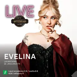 Apteekkari Live: Evelina – Apteekkari Kuopio, Kuopio