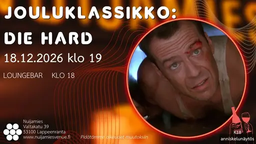 Kuukauden klassikko: Jouluelokuva Die Hard – Nuijamies, Lappeenranta