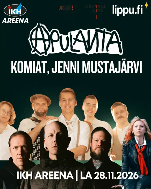 Apulanta, Komiat Ja Jenni Mustajärvi – IKH Areena, Kauhajoki