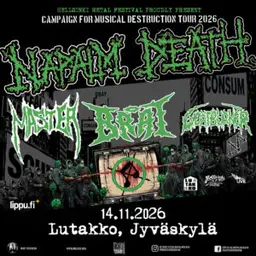 Napalm Death Master Brat Goatburner