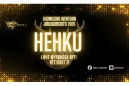 Showkuoro Aventurin joulukonsertti 2026: HEHKU – Vantaan Pyhän Laurin kirkko, Vantaa