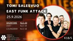 Tomi Salesvuo East Funk Attack – Nuijamies, Lappeenranta
