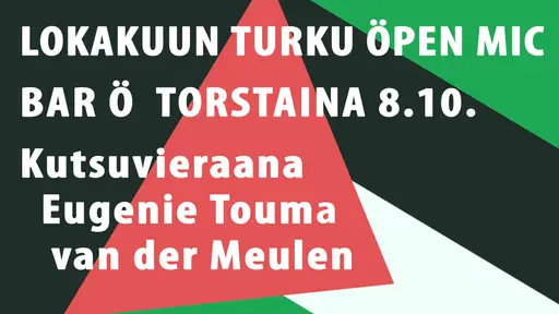 TurkuÖpenMic 8.10. – Bar Ö, Turku