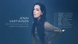 Jenni Vartiainen: Vedenalaista -konserttisalikiertue 2026 – Tampere talo, Tampere