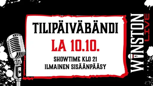 Tilipäiväbändi || Winston Live, Pori – Winston, Pori