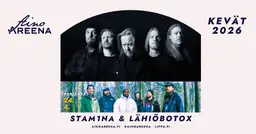 Stam1Na Ja Lähiöbotox – Aino Areena, Järvenpää