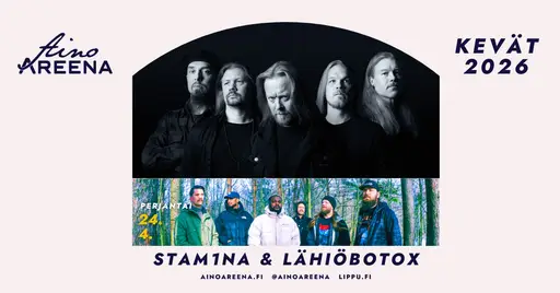 Stam1Na Ja Lähiöbotox – Aino Areena, Järvenpää