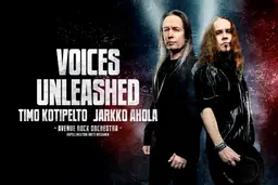 Timo Kotipelto & Jarkko Ahola – Voices Unleashed – Konserttitalo Mikaeli, Mikkeli