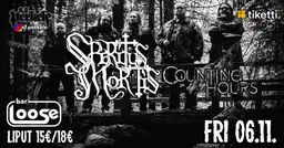 SF Perkele Presents: SPIRITUS MORTIS + COUNTING HOURS – Bar Loose, Helsinki