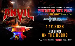 Anvil (CAN), Killer (BE) – On the Rocks, Helsinki