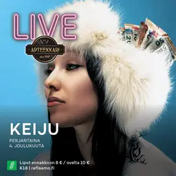 Apteekkari Live: Keiju 4.12. – Apteekkari Kuopio, Kuopio