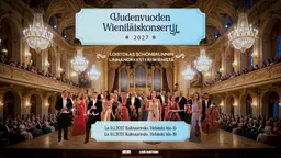 Uudenvuoden Wieniläiskonsertti: Schönbrunnin Linnanorkesteri (klo 19:00 näytös) – Kulttuuritalo, Helsinki
