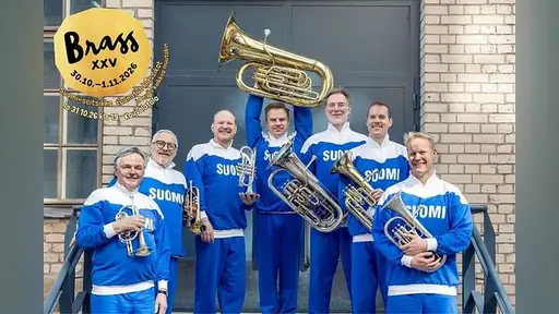 Suomi-seitsikko: Tuunatut klassikot ja myös kaikkea muutakin (Kymi Brass-konsertti) – Kouvola-talo, Simelius-sali, Kouvola