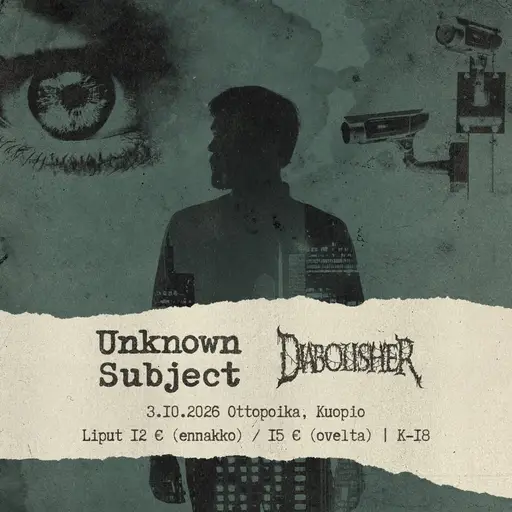 Unknown Subject & Diabolisher – Ottopoika, Kuopio