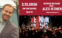 Swingin' Christmas: Reunion Big Band & Alex Ikonen – On the Rocks, Helsinki