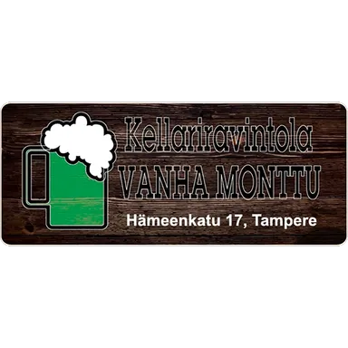 Kadun Kaswatti – Kellariravintola Vanha Monttu, Tampere