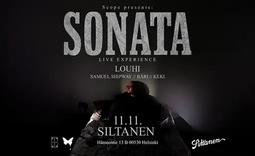 Siltanen Live: Louhi (levyjulkkarit), Keki, Samuel Shipway, Bäri – Siltanen, Helsinki