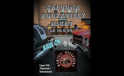 Saluuna Rockabilly Night – Siipisaluuna, Lempäälä