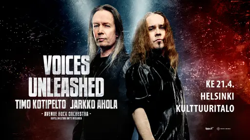 Timo Kotipelto ja Jarkko Ahola – Voices Unleashed – Kulttuuritalo, Helsinki