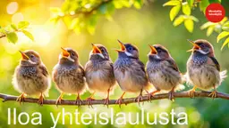 Iloa yhteislaulusta Munkkiniemen palvelukeskuksessa – Munkkiniemen palvelutalo, Helsinki