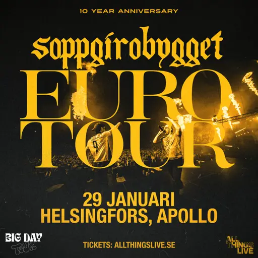 Soppgirobygget – Apollo Live Club, Helsinki