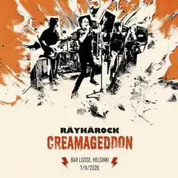 Räyhärock 2026: Creamageddon – Bar Loose, Helsinki