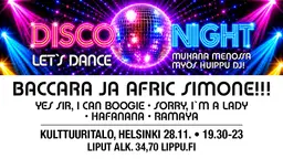 Disco Night – Kulttuuritalo, Helsinki