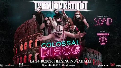 Turmion Kätilöt - Colossal Disco – Helsingin jäähalli, Helsinki