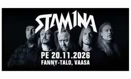 Stam1na – Kulttuuritalo Fanny, Vaasa