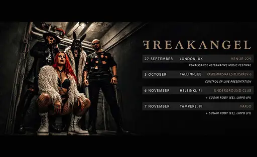 Freakangel (EE), Sugar Rody (EE), Lirpo – Varjobaari, Tampere