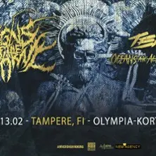 Signs of the Swarm (USA) + Ten56 + Oceans Ate Alaska + Face Yourself K-18 – Olympiakortteli, Tampere